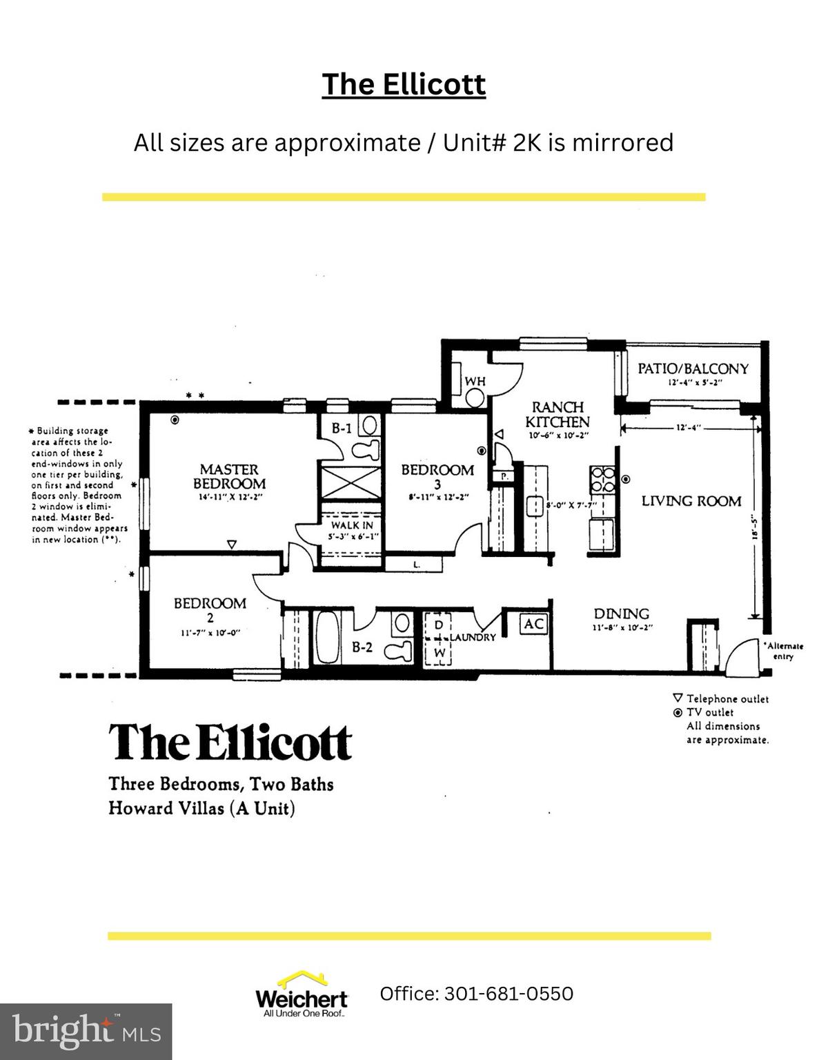 15300 Beaverbrook Court, Unit 882K Silver Spring, MD 20906 - Photo 21 of 21 Floor plan