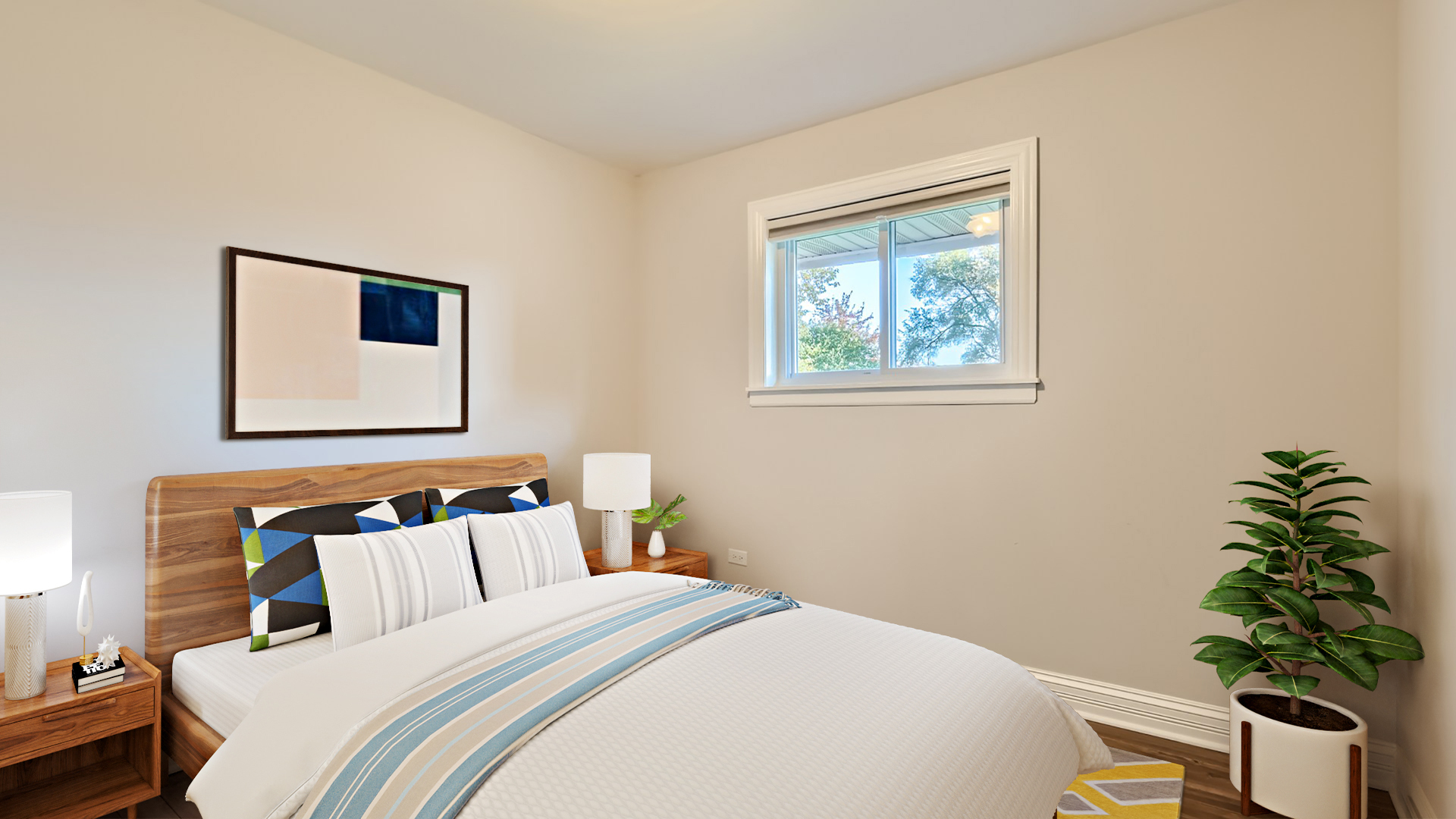 177 South Pinecrest Road Bolingbrook, IL 60440 - Photo 13 of 25 a bedroom with a bed and a window