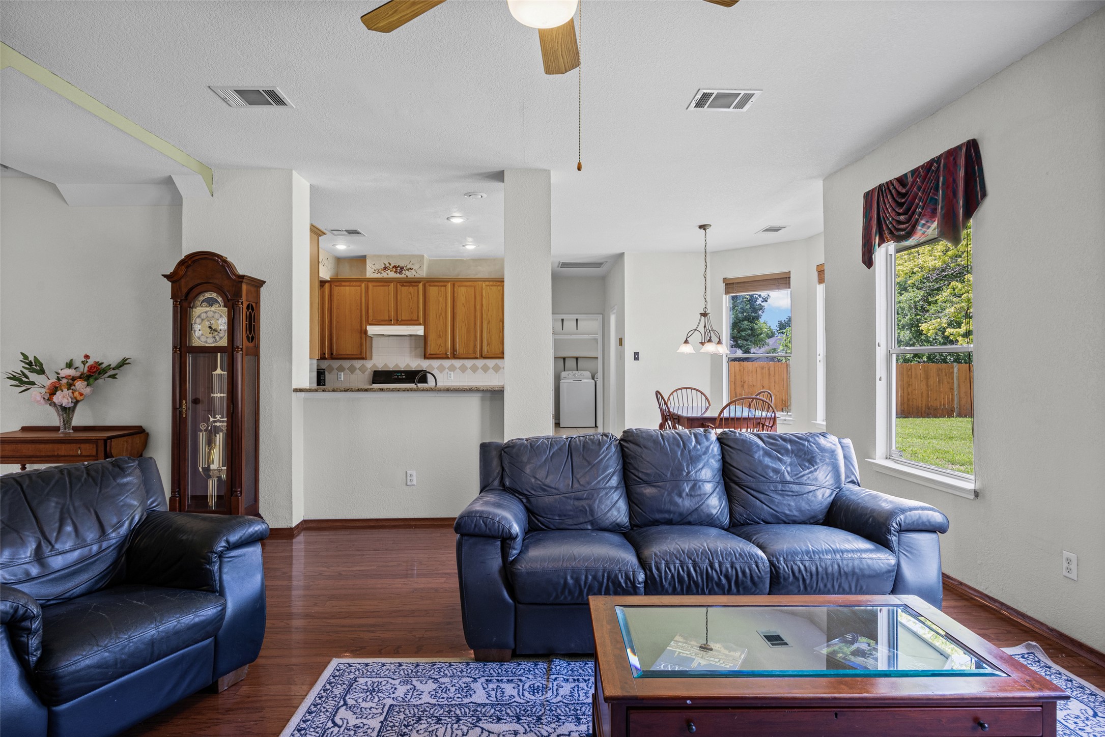 402 Autumn Trail Georgetown, TX 78626 - Photo 8 of 25 a living room with furniture and a window