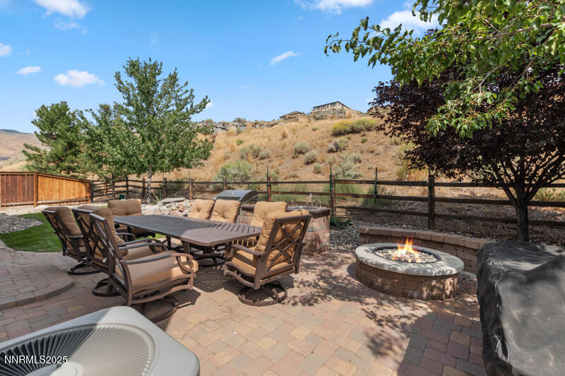 1590 Scott Valley Road Reno, NV 89523 - Photo 27 of 29 a view of a backyard with sitting area