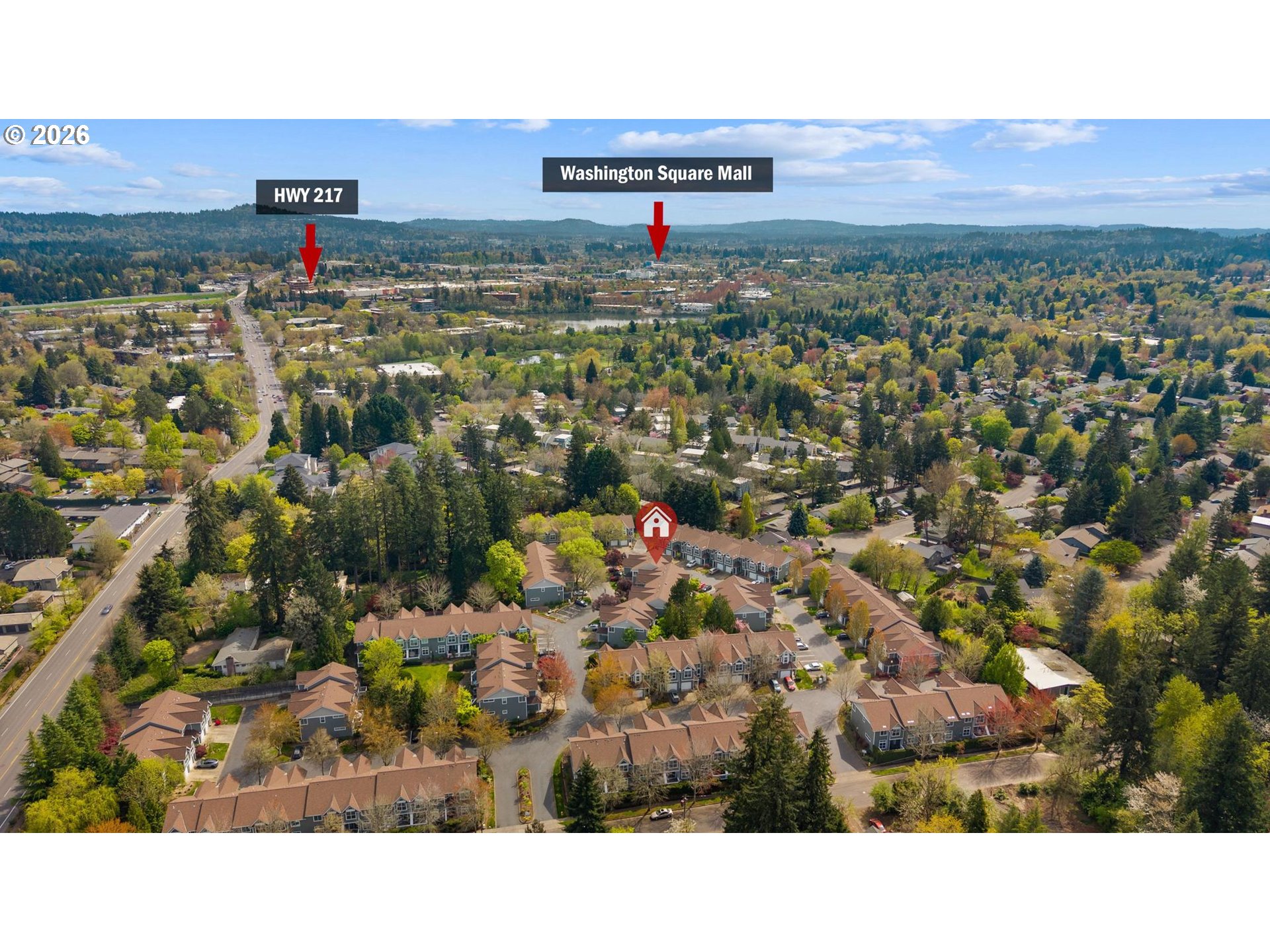 12224 Southwest Meader Way Beaverton, OR 97008 - Photo 32 of 35 Drone View/UAV