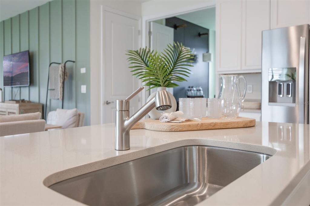 3973 Kennebunk Loop Mount Dora, FL 32757 - Photo 14 of 37 a view of a kitchen counter top space