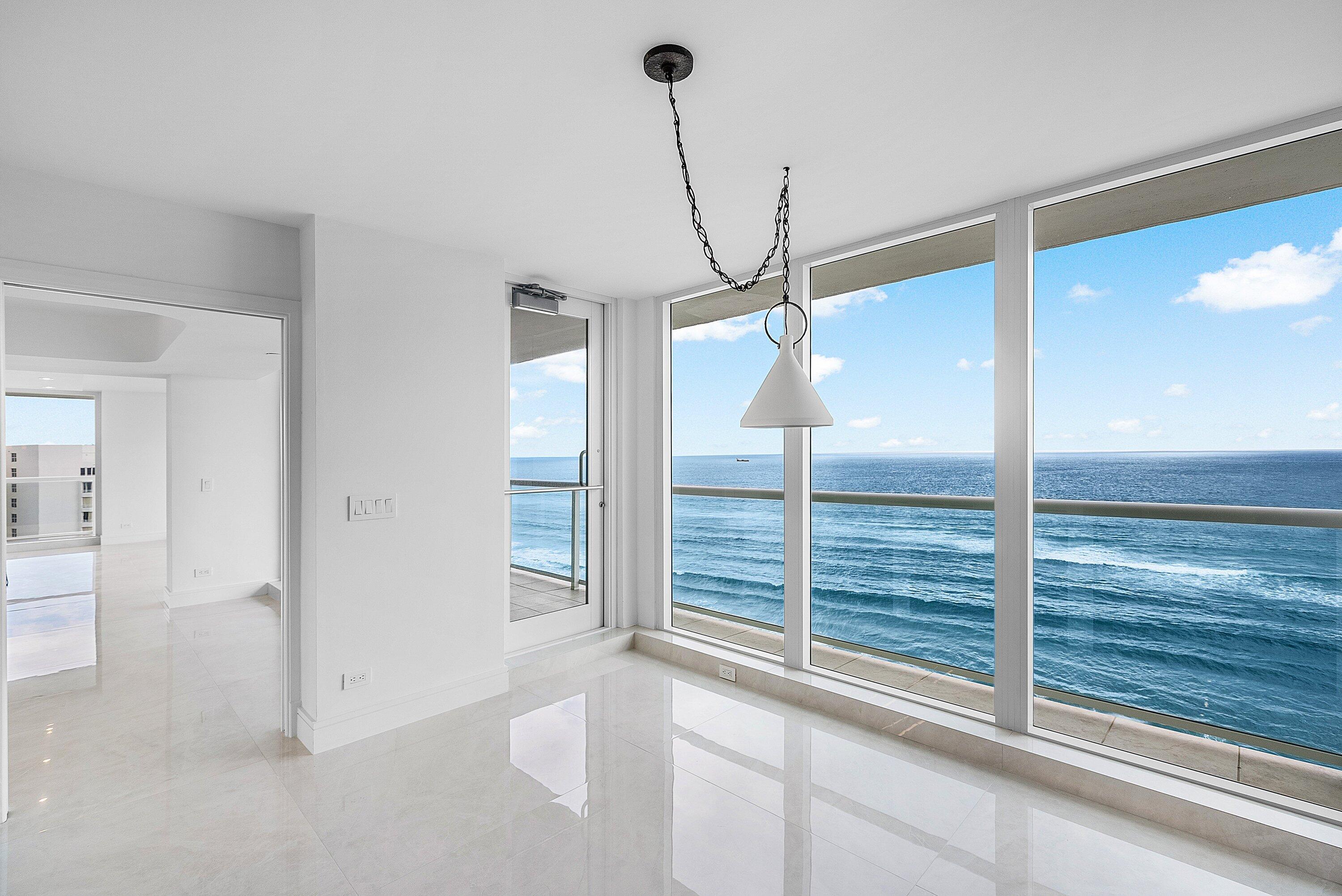 3505 South Ocean Boulevard, Unit 12 NORTH Highland Beach, FL 33487 - Photo 20 of 67 OCEANFRONT BREAKFAST ROOM