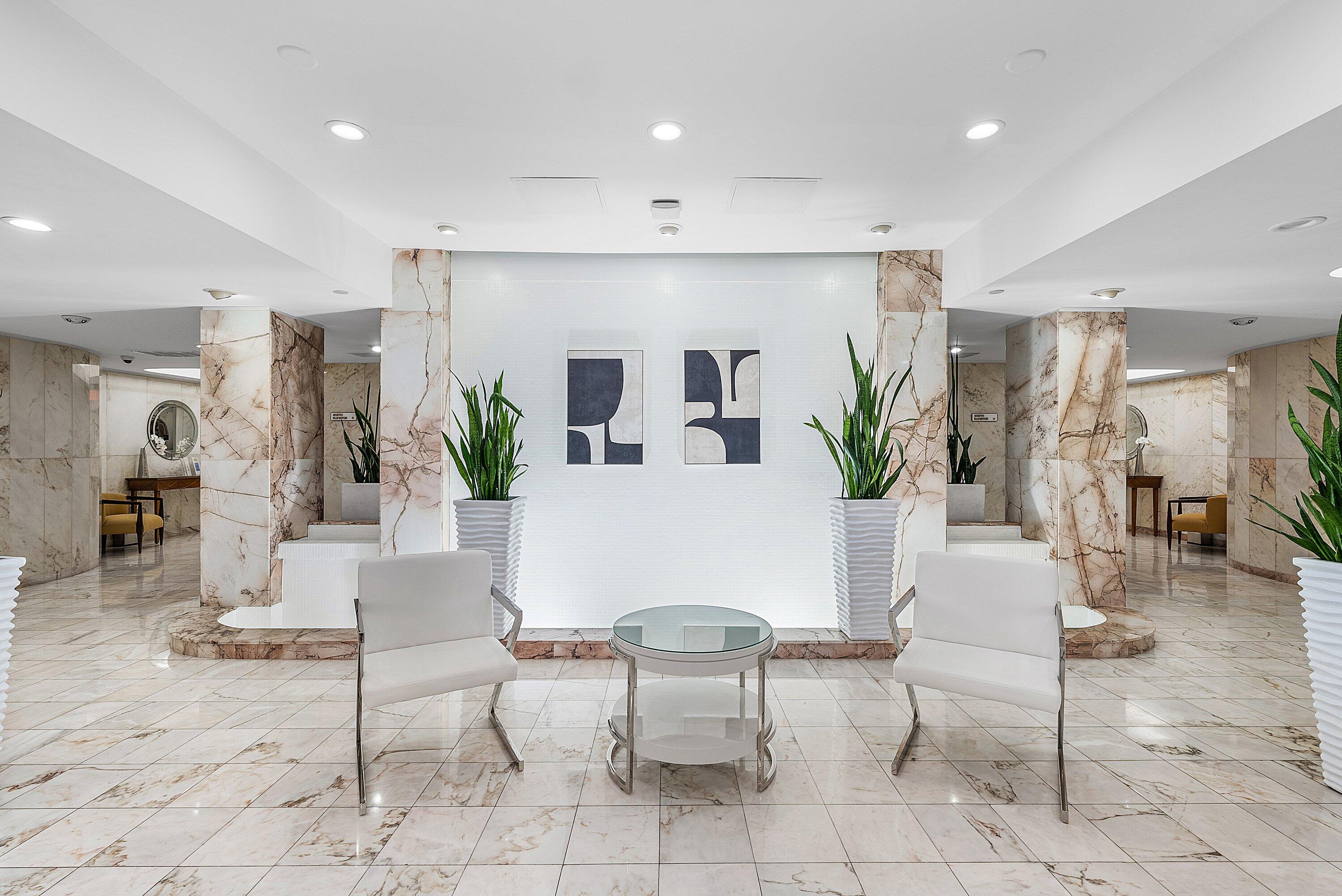 3505 South Ocean Boulevard, Unit 12 NORTH Highland Beach, FL 33487 - Photo 56 of 67 VILLA NOVA LOBBY