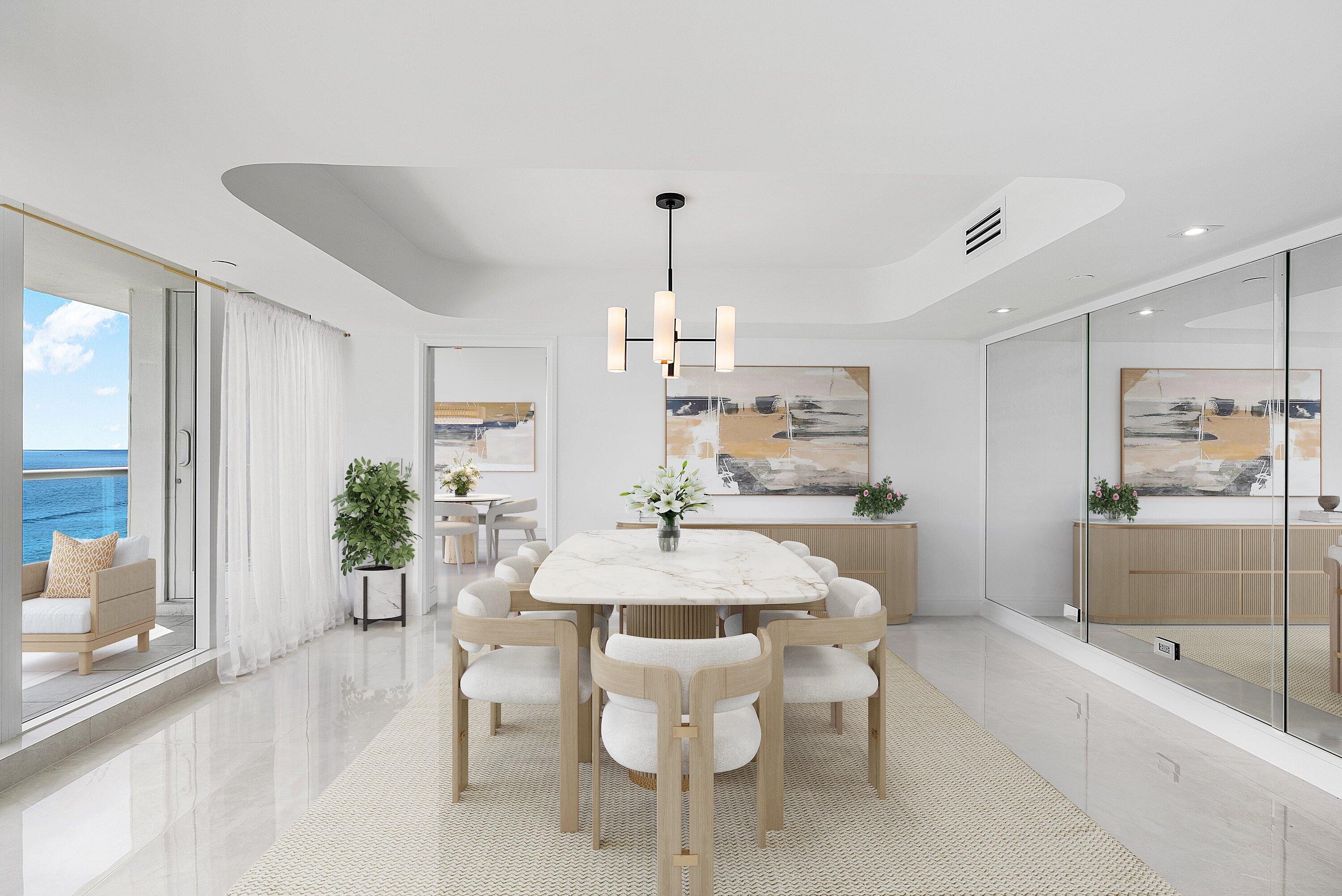 3505 South Ocean Boulevard, Unit 12 NORTH Highland Beach, FL 33487 - Photo 7 of 67 CUSTOM RENOVATION - STAGED PHOTO