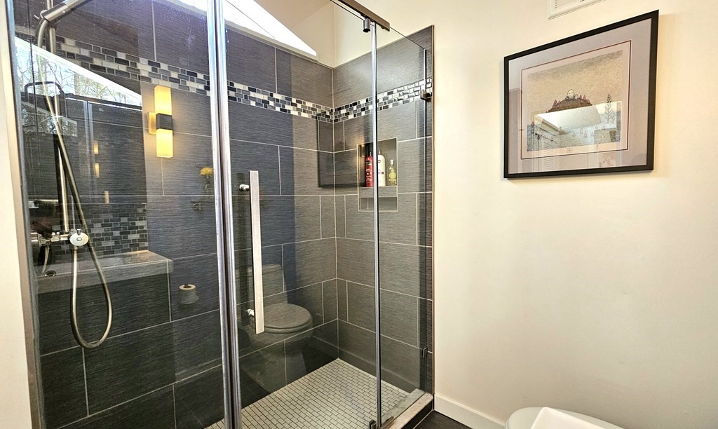 28 Butterhill Road Pelham, MA 01002 - Photo 21 of 42 a bathroom with a shower