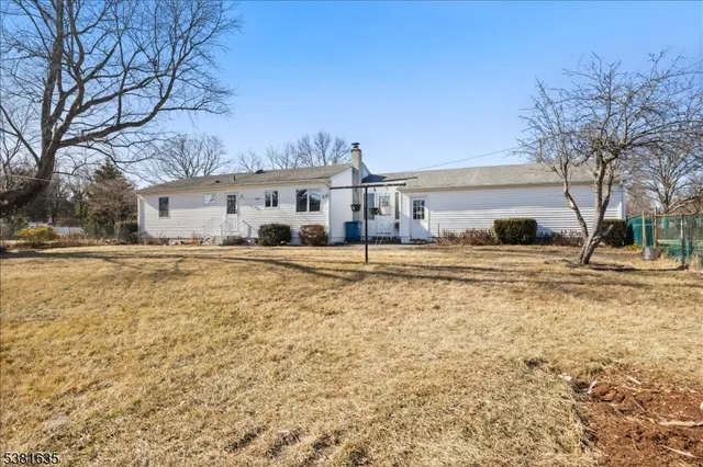 a house view with a outdoor space