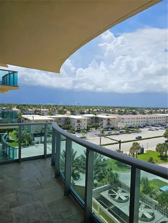 a view of a building with a outdoor space
