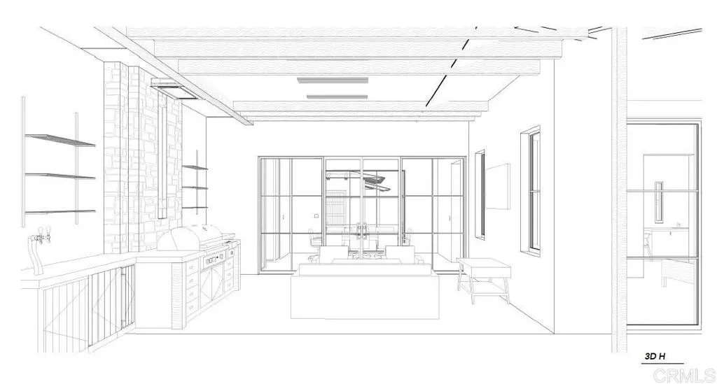 Via Ambiente Rancho Santa Fe, CA 92067 - Photo 14 of 66 a black and white photo of a living room