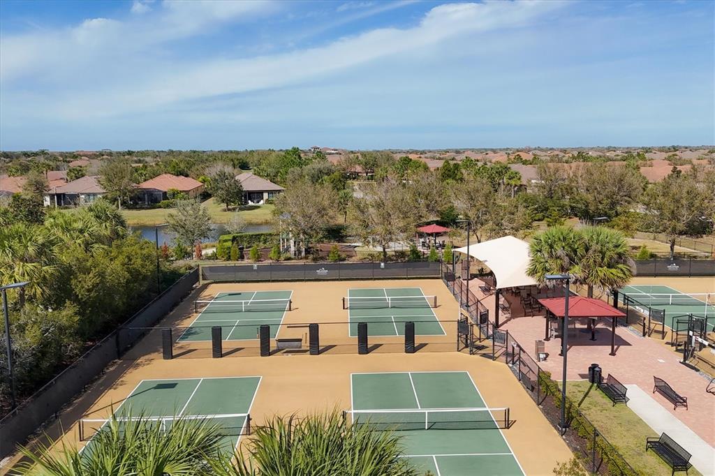 13703 Messina Loop, Unit 102 Bradenton, FL 34211 - Photo 70 of 74 an aerial view of a house with a ocean view