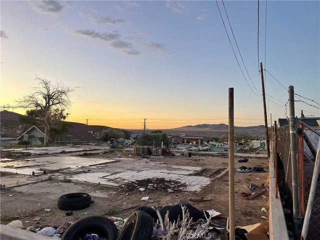 a view of a lake with a mountain
