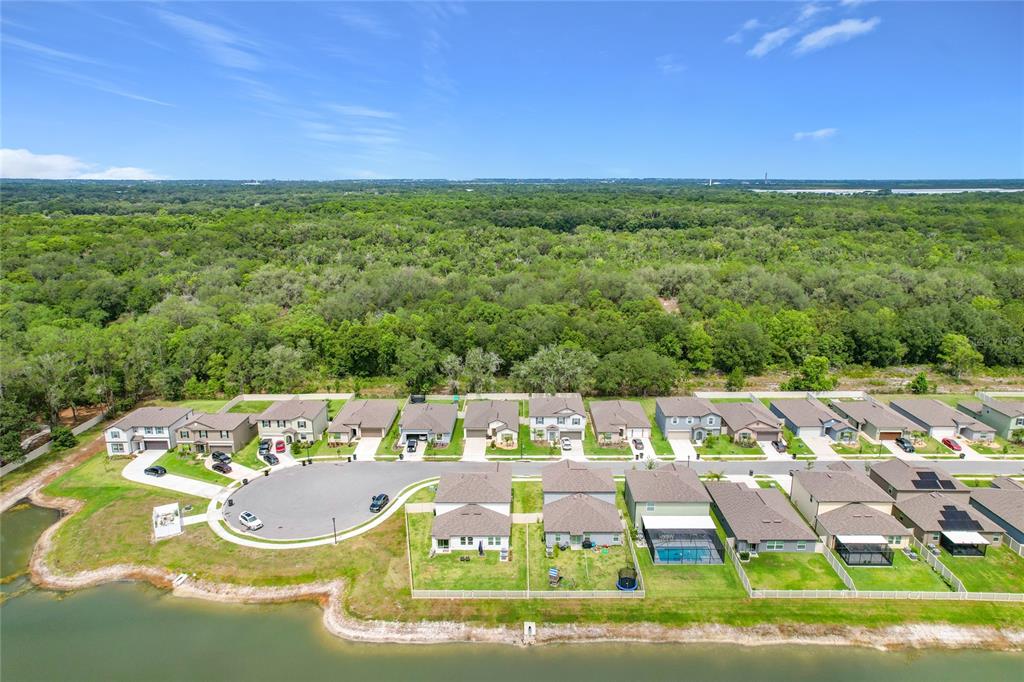 1633 Red Loop Lakeland, FL 33801 - Photo 53 of 60 a view of a swimming pool with a yard