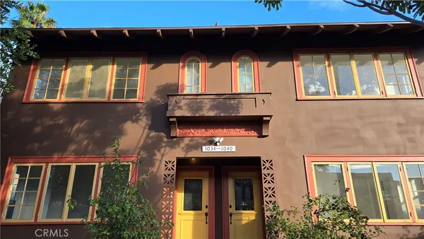 a view of front door