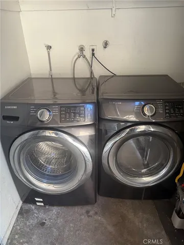 a close view of appliances