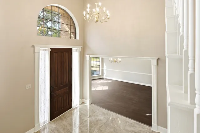 a view of a interior of house