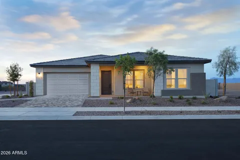 a front view of house with yard