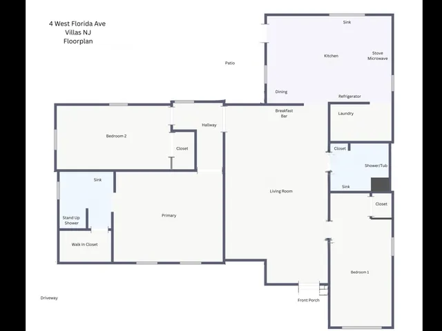 $599,000 | 4 West Florida Avenue, Villas, NJ 08251