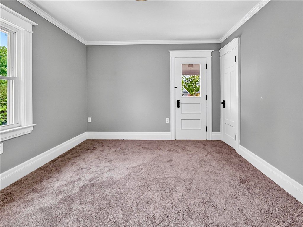 132 Mulberry Street Rochester, NY 14620 - Photo 25 of 50 4th bedroom with door to balcony