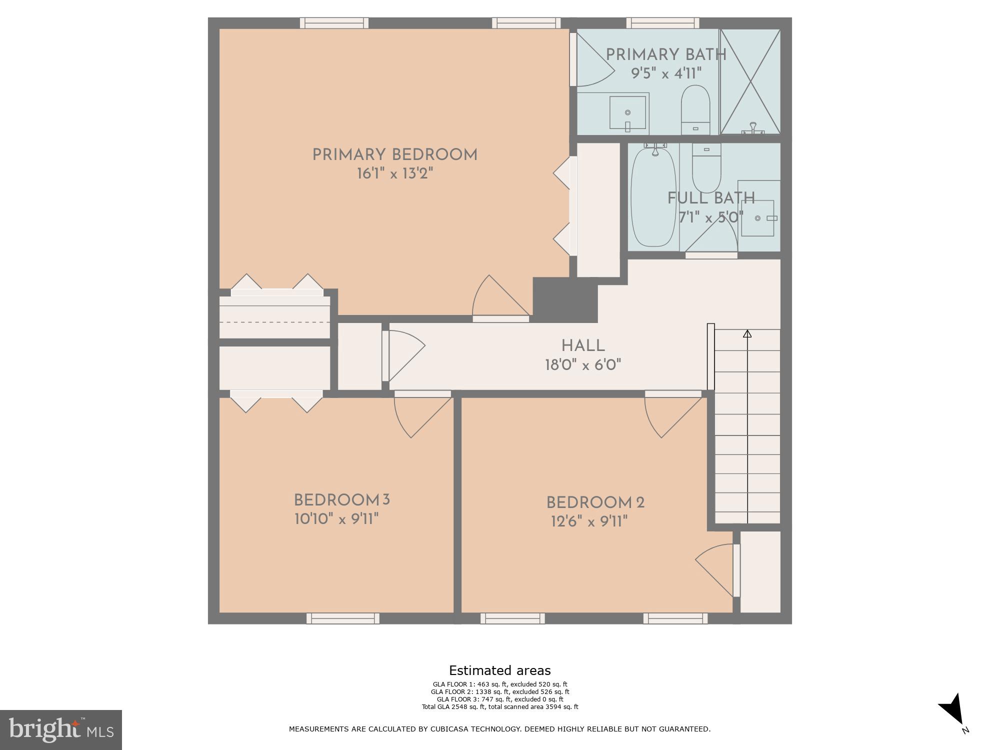 13619 Unionville Road Mount Airy, MD 21771 - Photo 51 of 53 Floor Plan: Upper Level