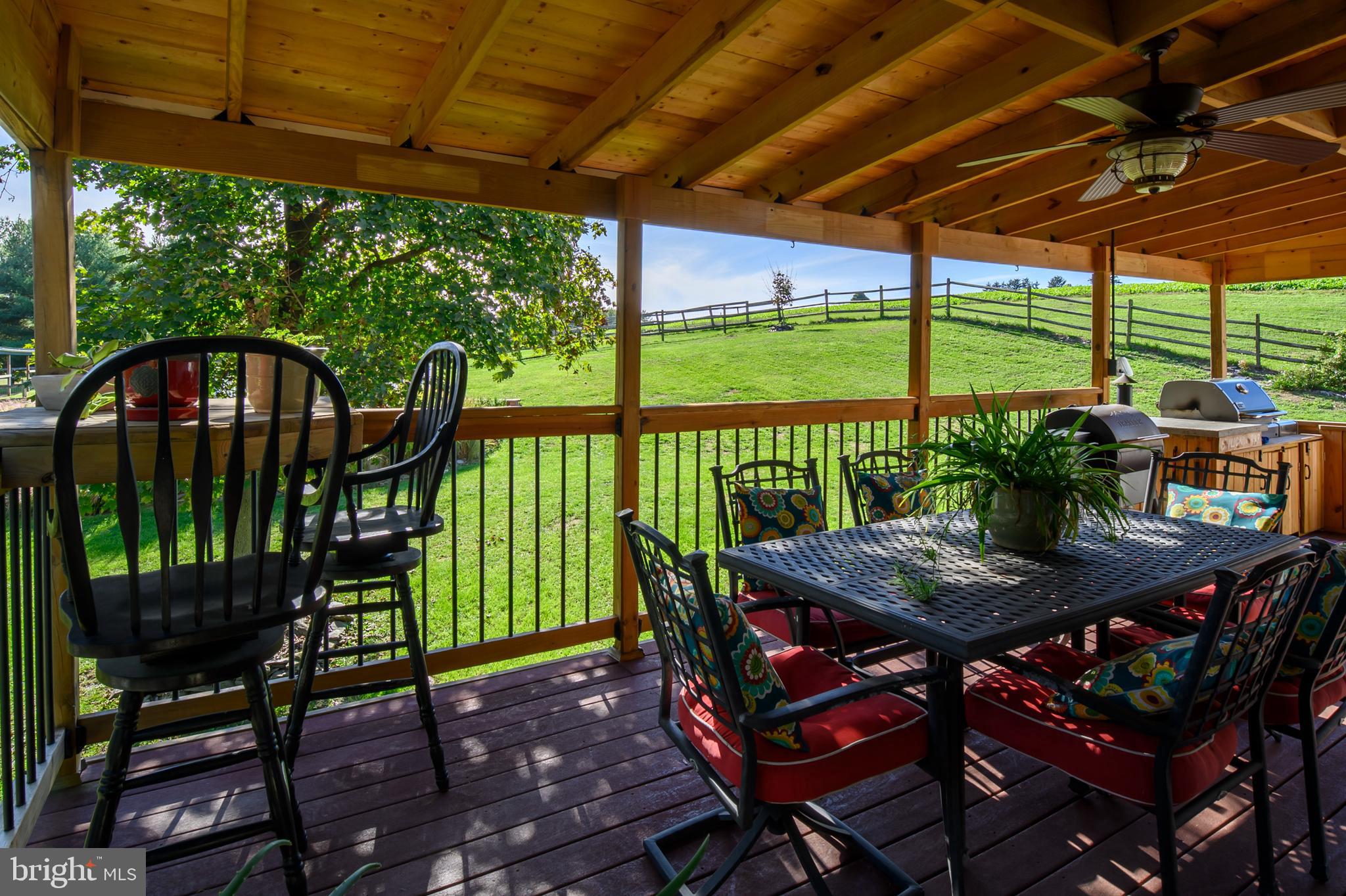13619 Unionville Road Mount Airy, MD 21771 - Photo 37 of 53 Covered Deck (alt view)