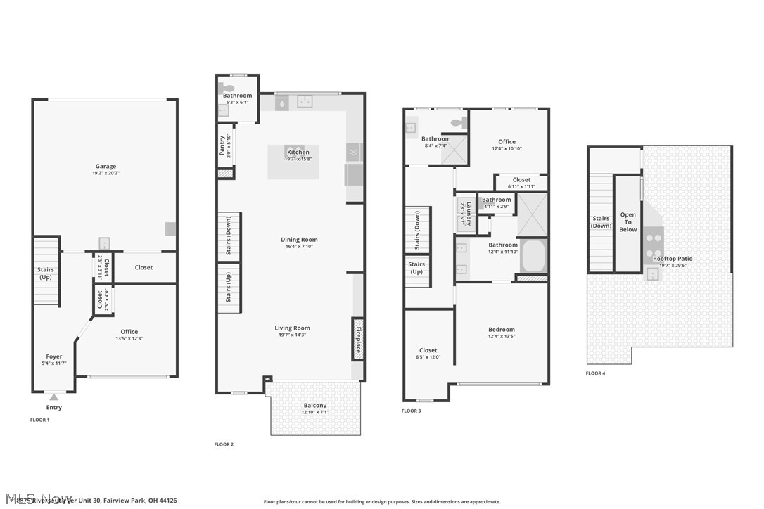 18875 Riversouth Fairview Park, Unit 30 Cleveland, OH 44126 - Photo 39 of 39 Floor plan