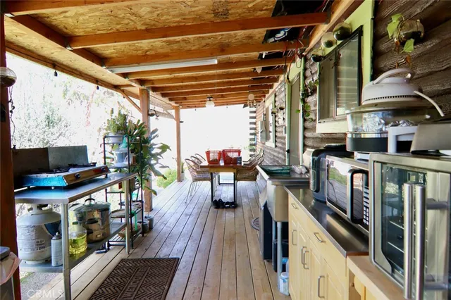 a view of outdoor space yard deck and patio