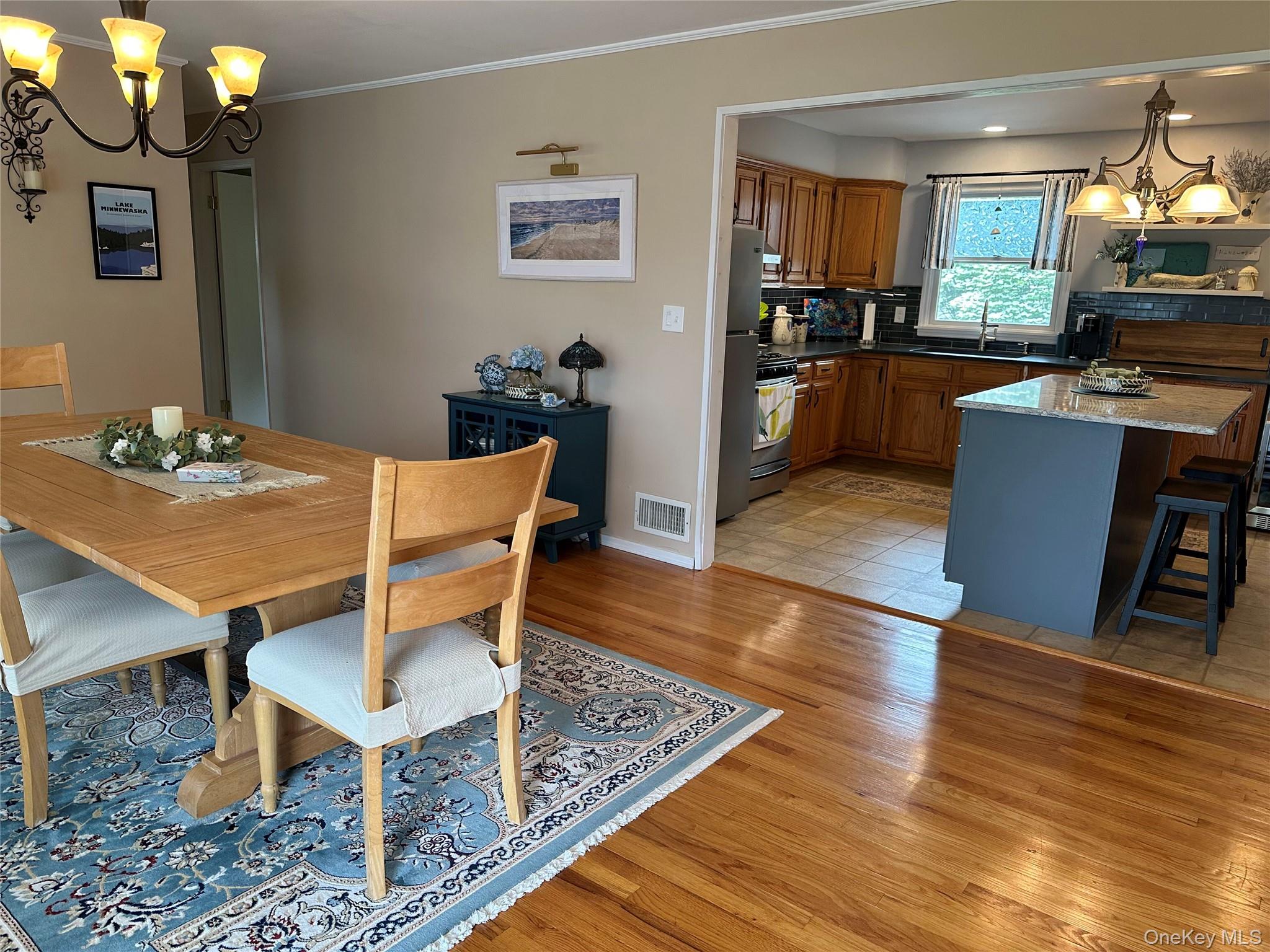 7 Pulaski Road, Unit 7 Fishkill, NY 12524 - Photo 6 of 38 Spacious dining room off remodeled kitchen