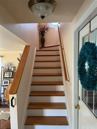 a bedroom with a bed and furniture