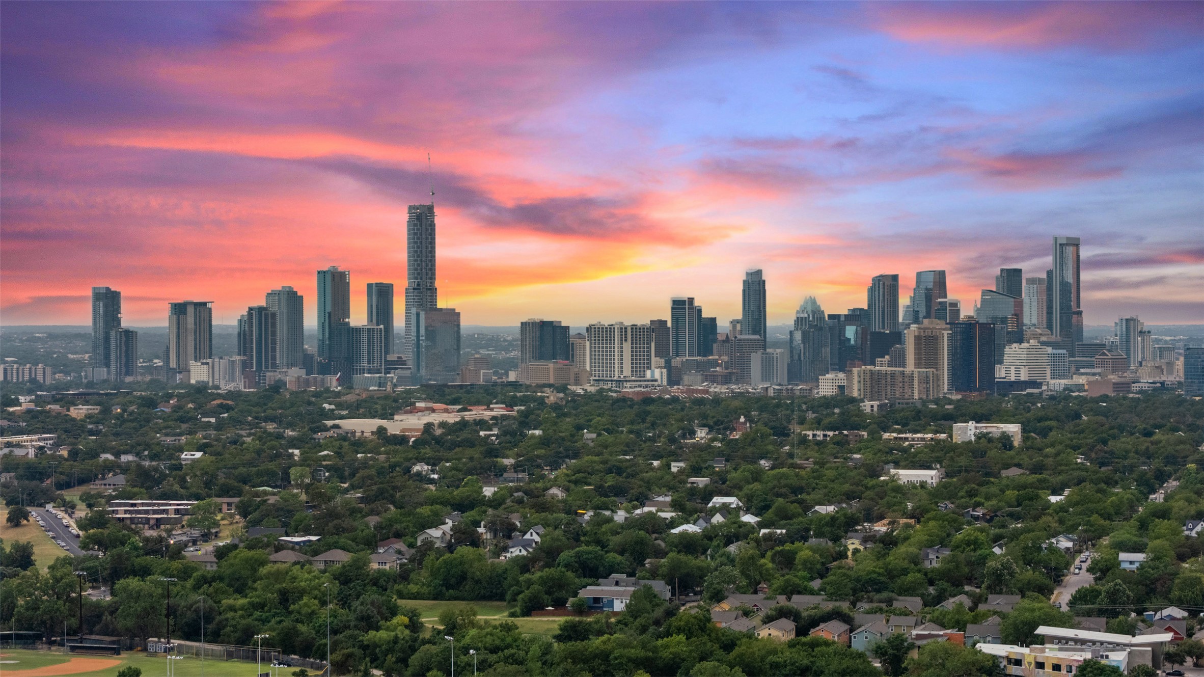 1410 Sanchez Street Austin, TX 78702 - Photo 10 of 30 View of city skyline