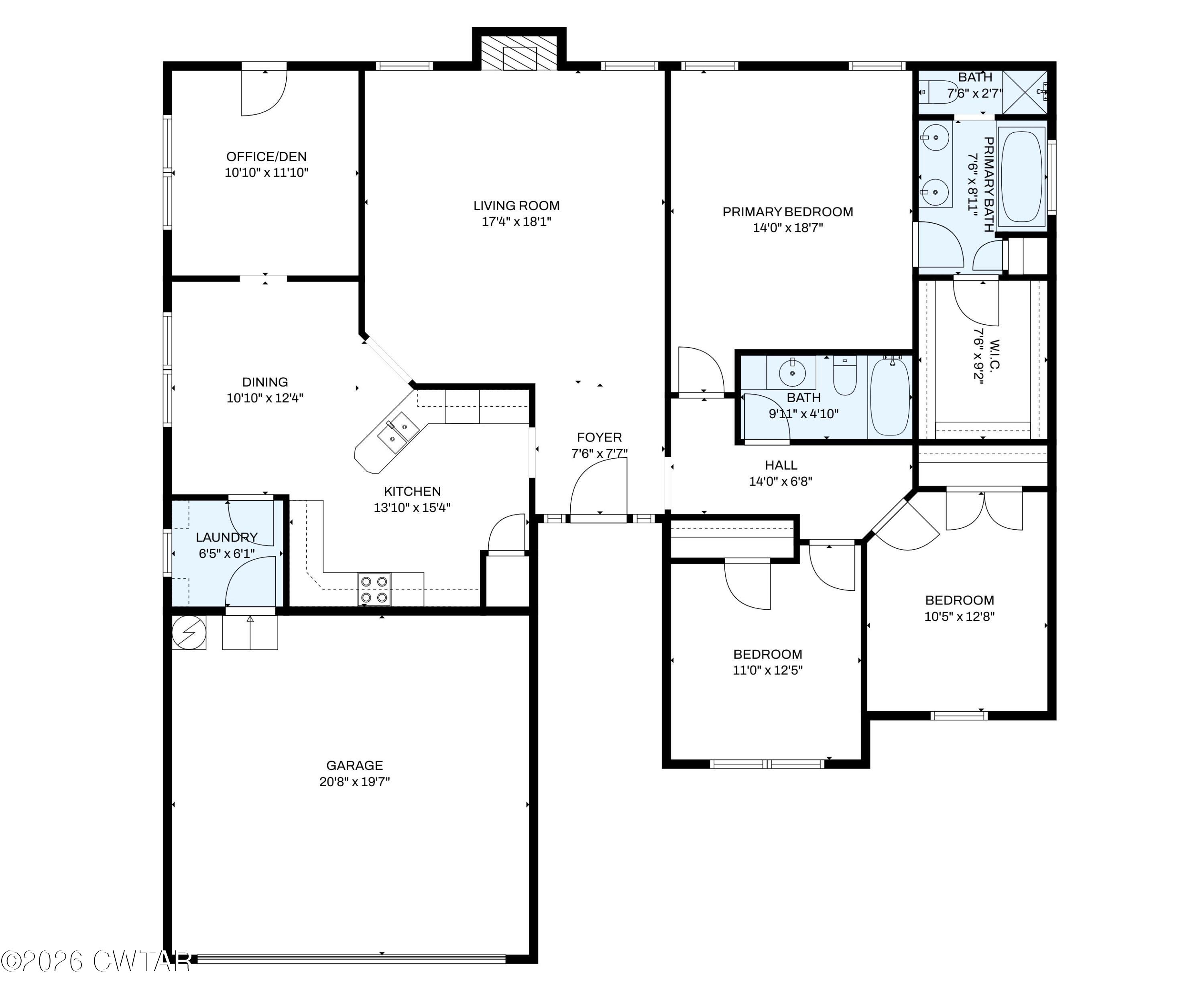 21 Austin Cove Jackson, TN 38305 - Photo 22 of 22 Floorplan