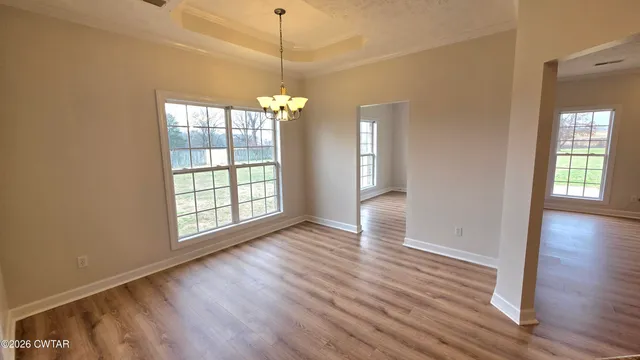 a view of livingroom with hardwood floor and window