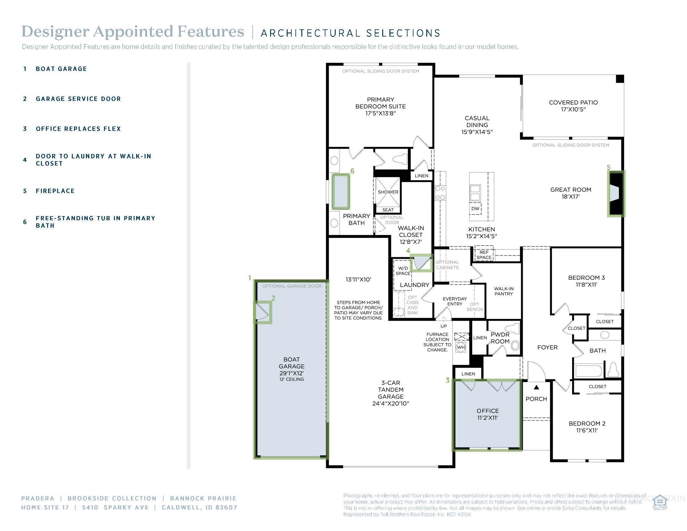 5410 Sparky Avenue Caldwell, ID 83607 - Photo 23 of 23 View of home floor plan
