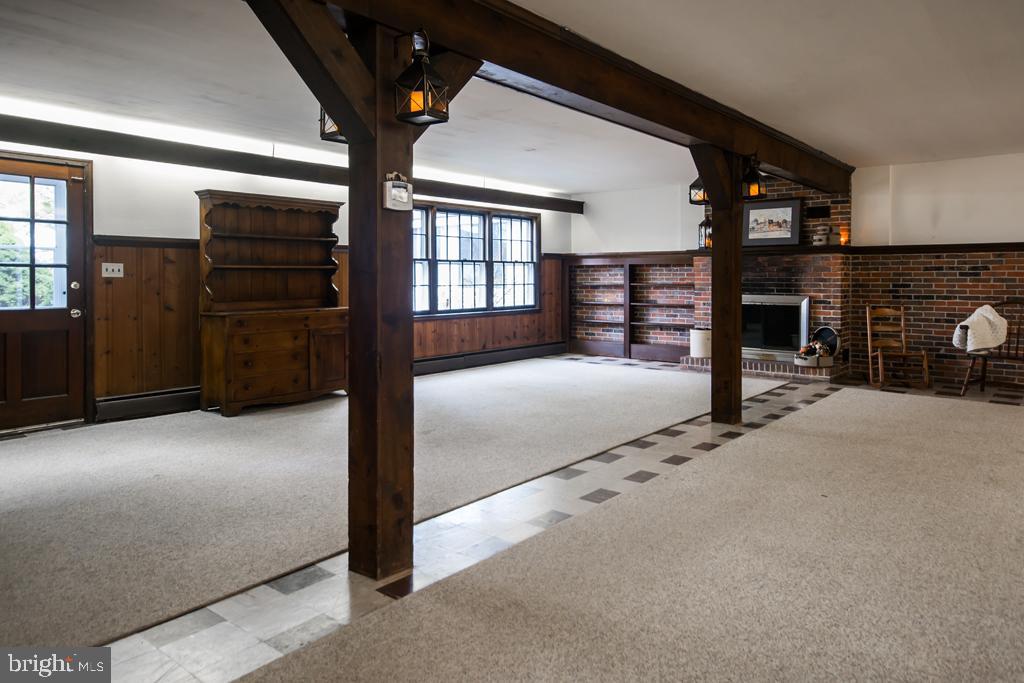 8924 Satyr Hill Road Baltimore, MD 21234 - Photo 25 of 38 This great room is amazing with wood fireplace