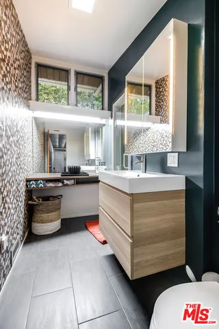 a room with furniture and window