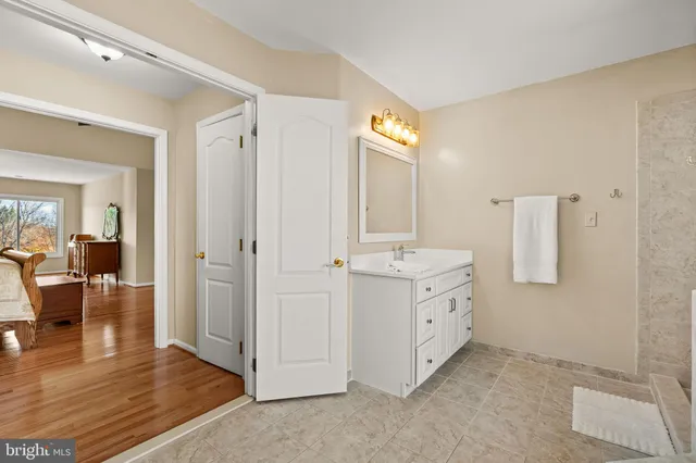 a view of a lake with a mountain