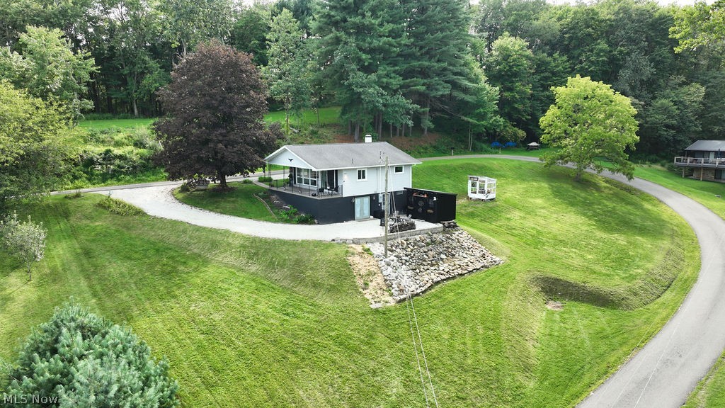 7148 Gopher Road Southwest Dellroy, OH 44620 - Photo 2 of 35 Front aerial view of home
