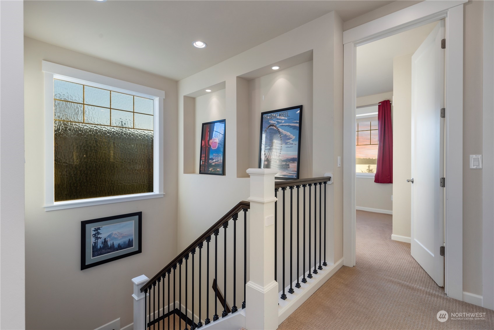 3318 Lake Washington Boulevard North Renton, WA 98056 - Photo 22 of 40 a view of a hallway with workspace