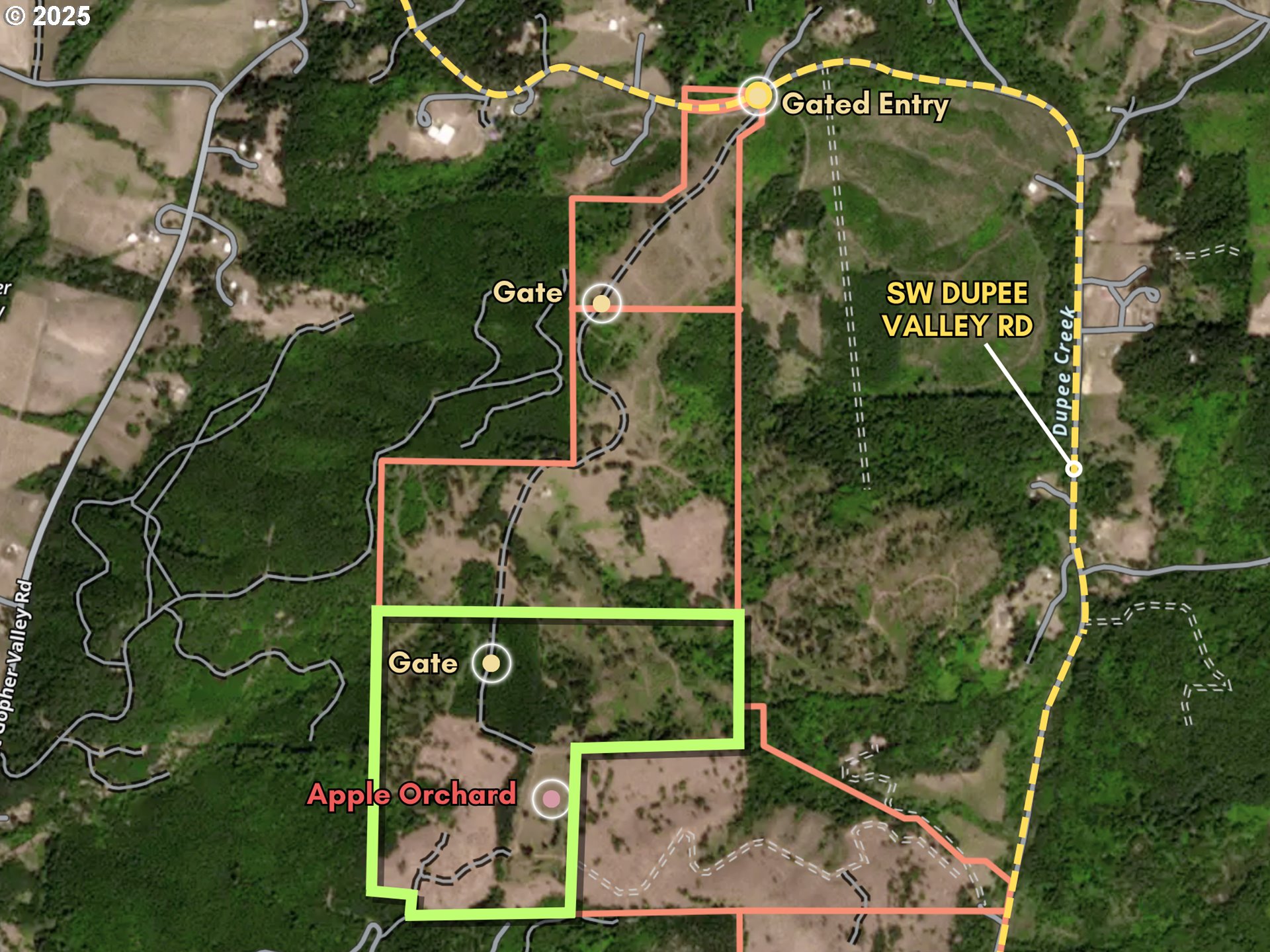 11892 Dupee Valley Road Sheridan, OR 97378 - Photo 16 of 48 an aerial view of a house