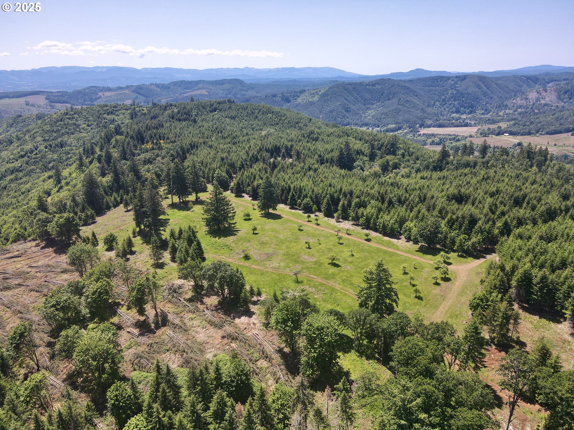 11892 Dupee Valley Road Sheridan, OR 97378 - Photo 23 of 48 an aerial view of mountain and tree