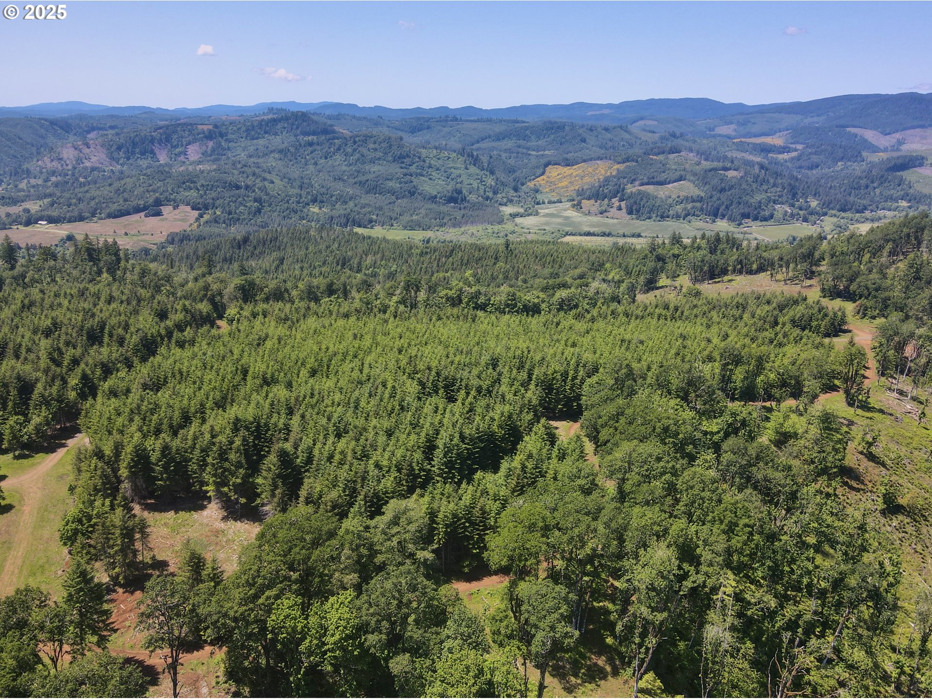 11892 Dupee Valley Road Sheridan, OR 97378 - Photo 47 of 48 a view of a lush green hillside and houses