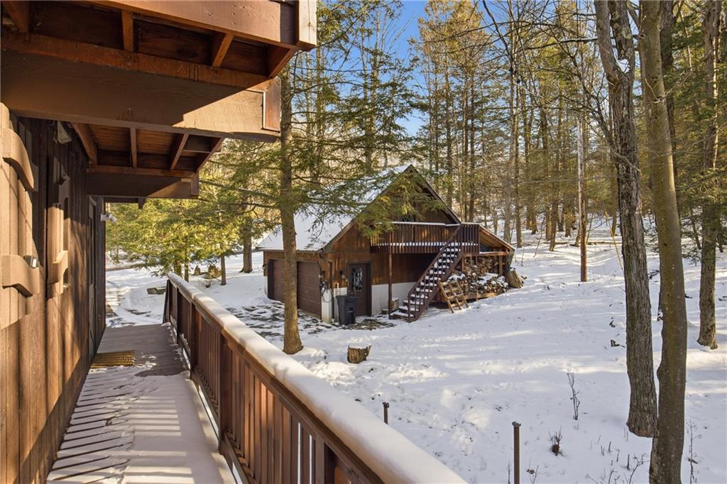 427 Wenatchee Path Central City, PA 15926 - Photo 28 of 42 a view of a house with snow on the wall