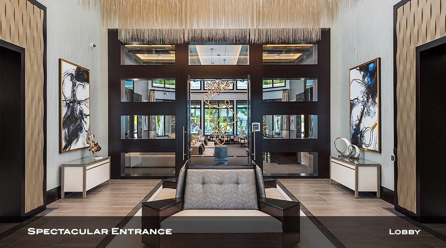 9481 Eden Roc Court Delray Beach, FL 33446 - Photo 48 of 52 Clubhouse Lobby