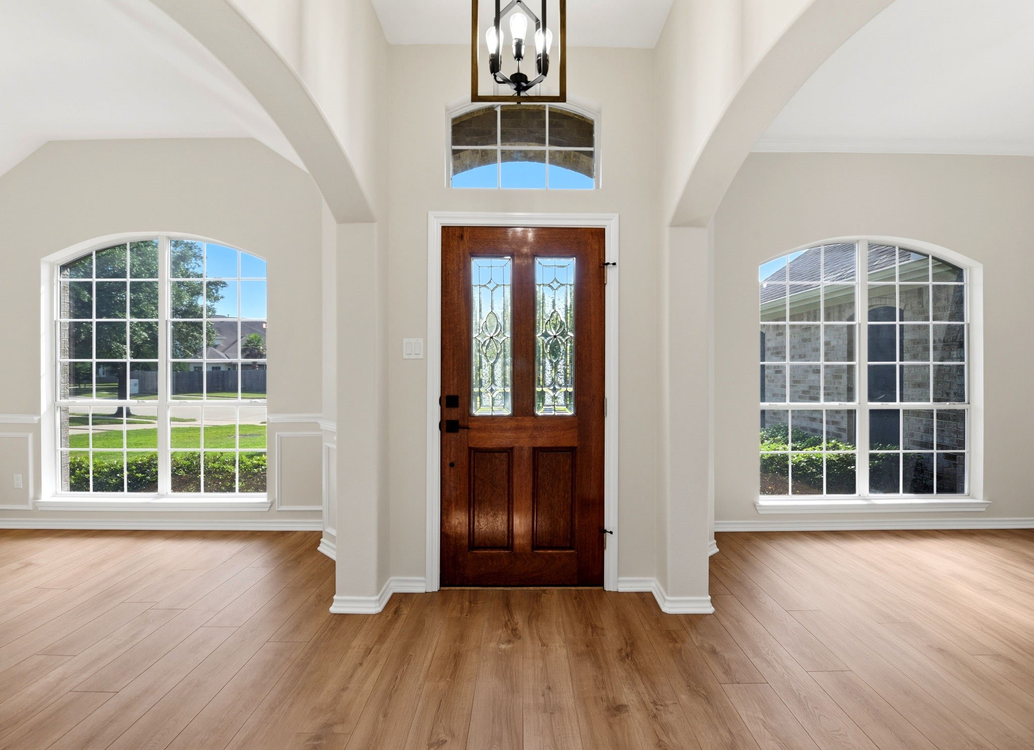 29819 South Legends Village Circle Spring, TX 77386 - Photo 8 of 48 wooden floor in an empty room with a window