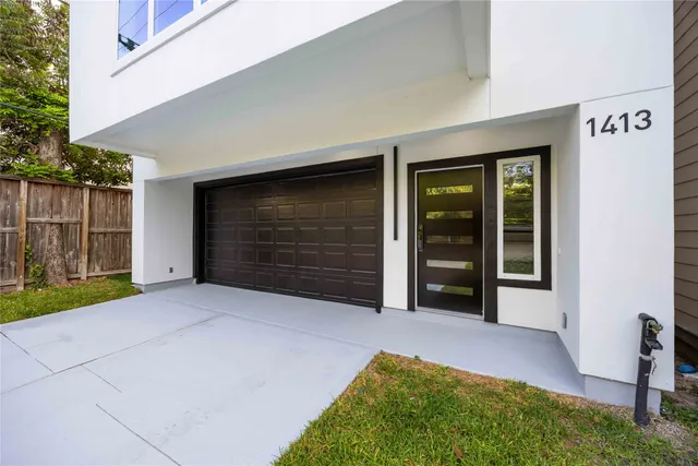 a front view of a house having yard