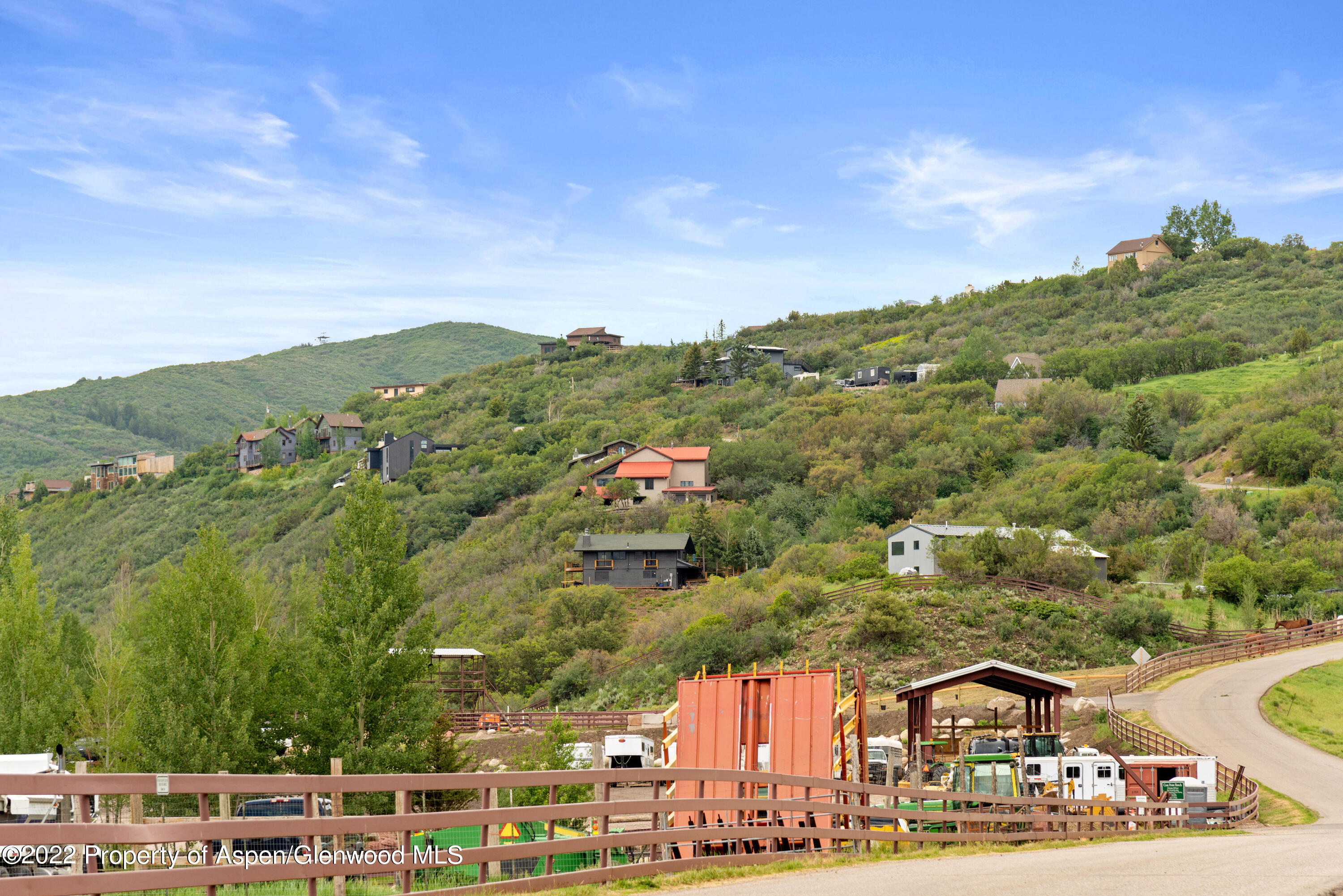 540 Upper Ranch Road Aspen, CO 81611 - Photo 24 of 24 a view of multiple houses with a city view