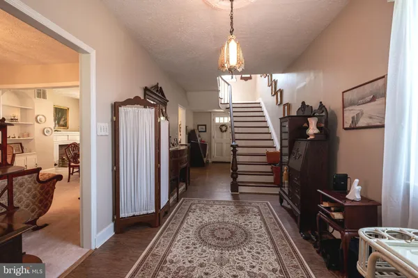 a view of a livingroom with furniture window and wooden floor