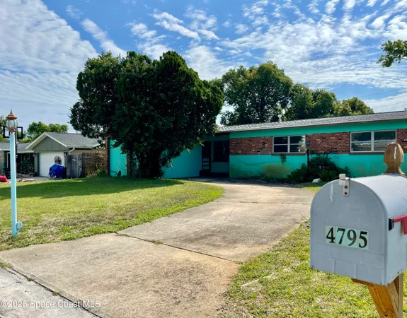 $249,000 | 4795 Key Biscayne Drive, Titusville, FL 32780