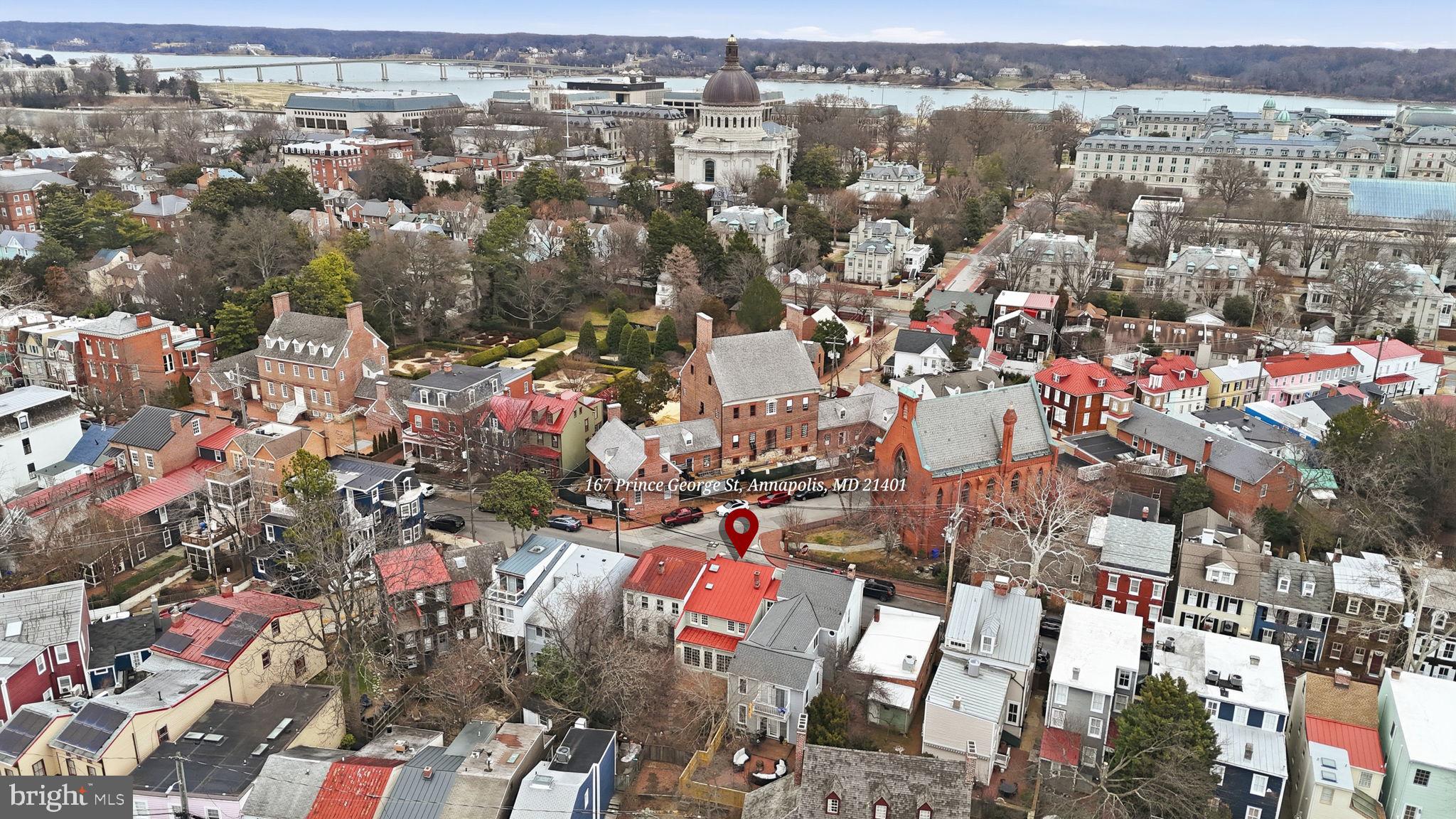 167 Prince George Street Annapolis, MD 21401 - Photo 4 of 51 Aerial View