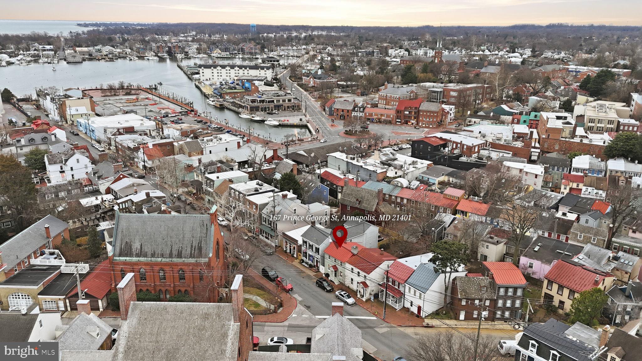 167 Prince George Street Annapolis, MD 21401 - Photo 5 of 51 Aerial View