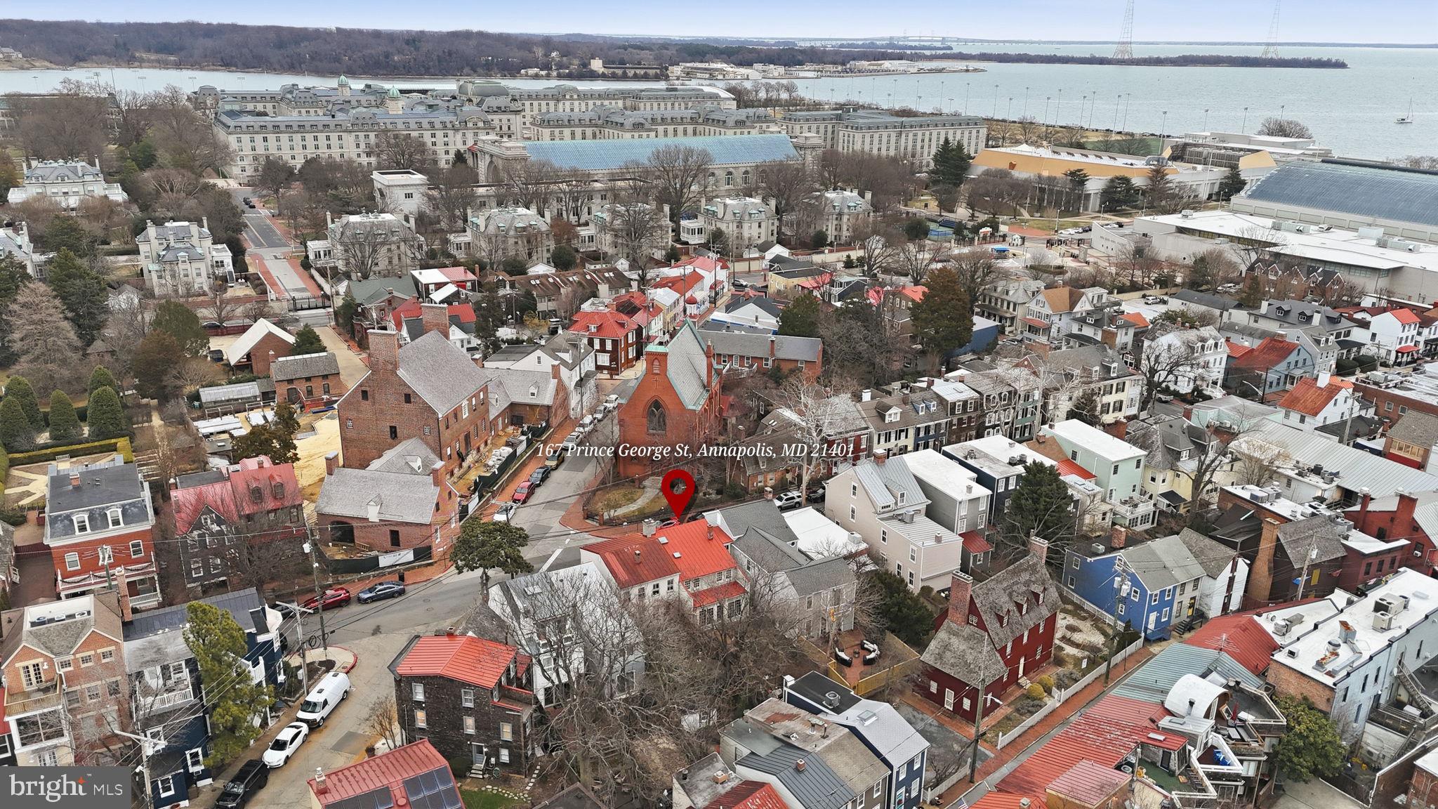 167 Prince George Street Annapolis, MD 21401 - Photo 6 of 51 Aerial View